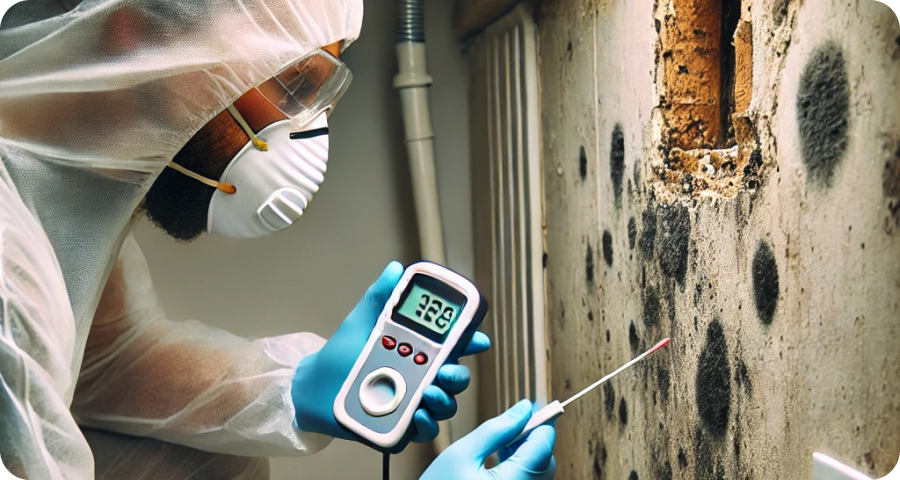 Mold Inspection with a Special Device Mold Inspection with a Special Device
