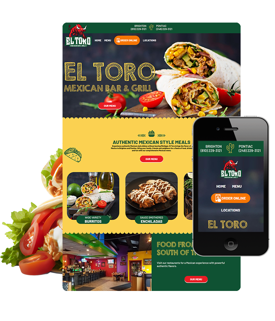 Chef Displaying Restaurant Website Design Solutions Chef Displaying Restaurant Website Design Solutions